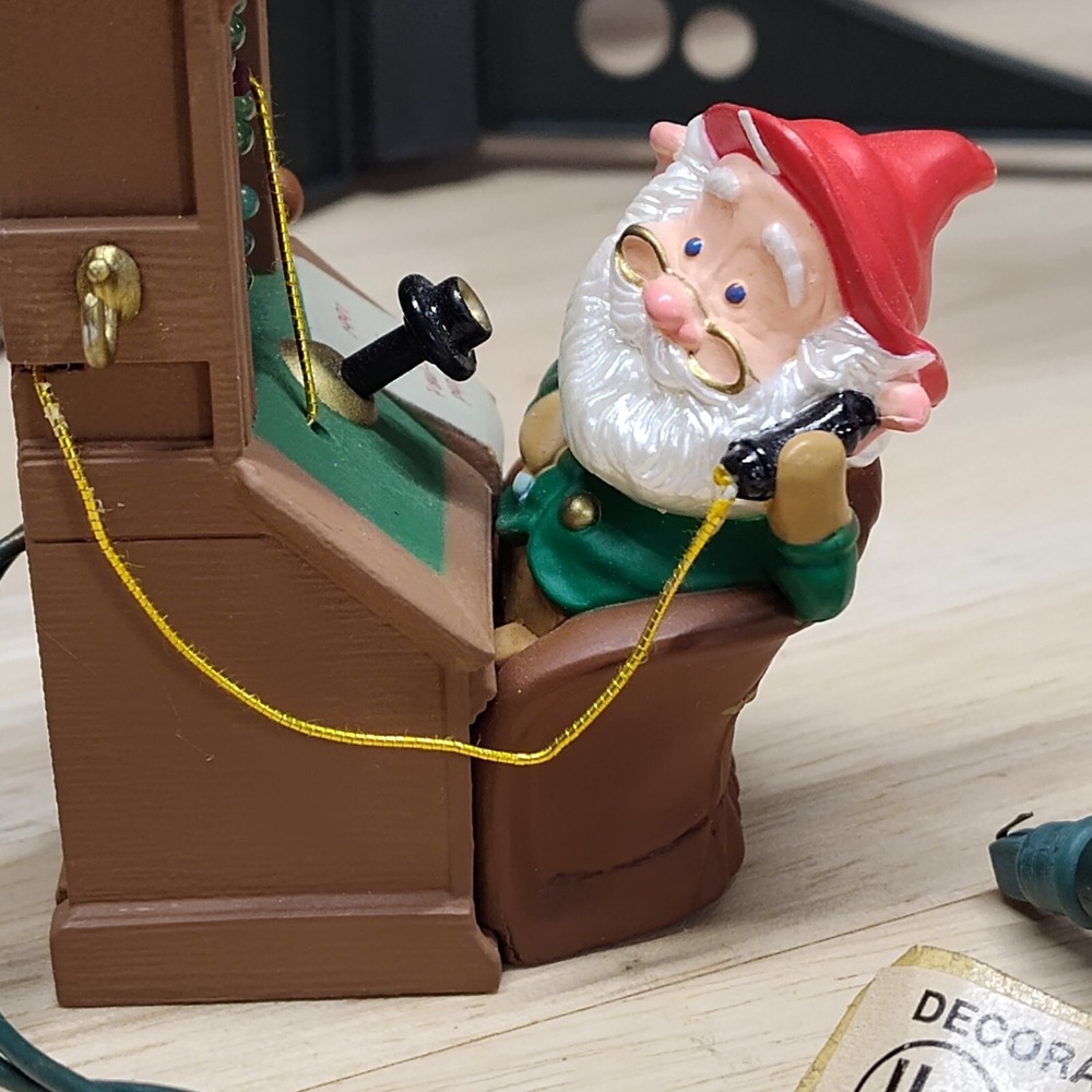 Vintage 1991 Hallmark Keepsake Ornament Santa's Hot Line